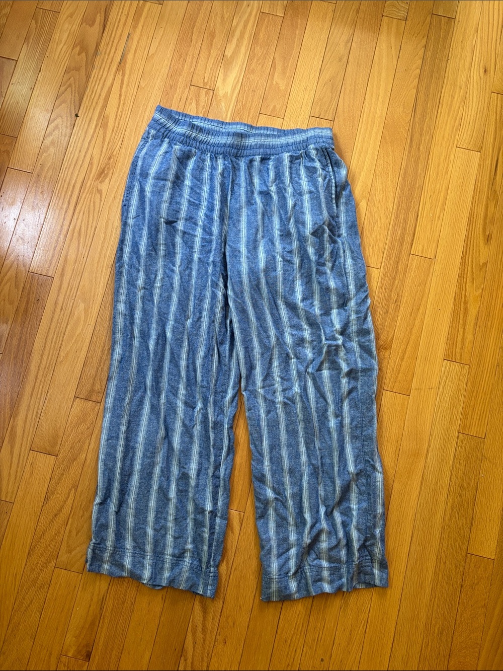 Old Navy Wide Leg High Rise Linen Pants